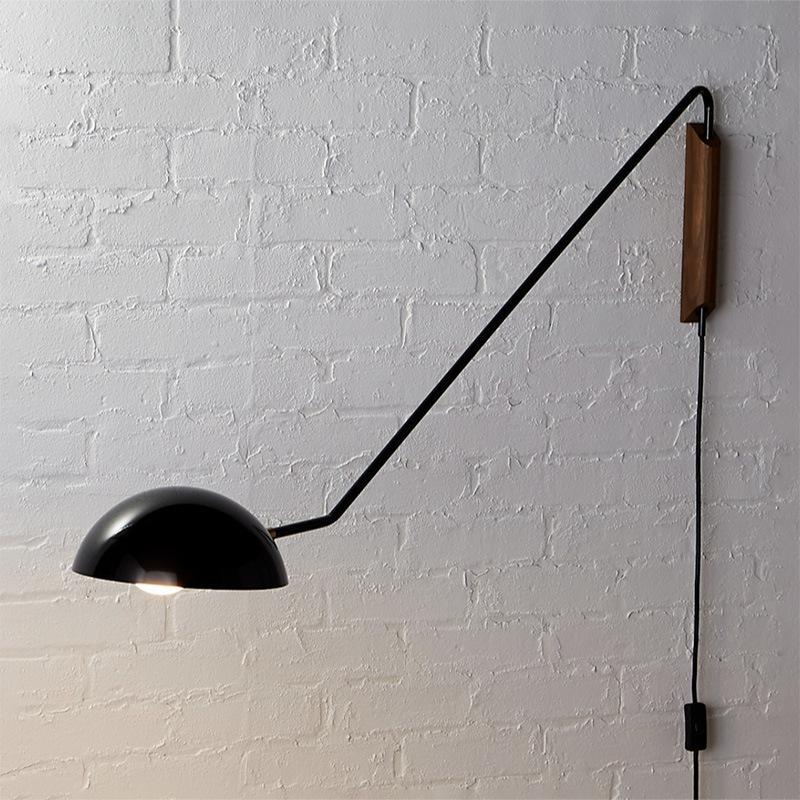 Adjustable Arm Detail of Urban Chic Duckbill Wall Lamp- Luxus Heim