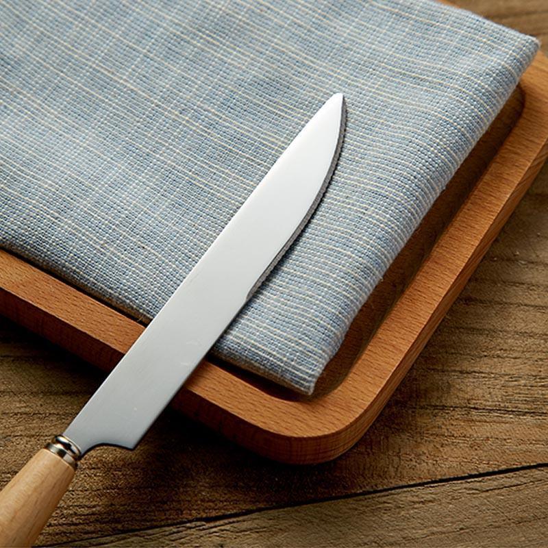 Wooden Handles on Danish Elegance Cutlery - Luxus Heim