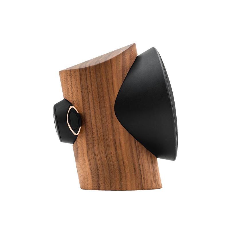 Zowoo Bluetooth TWS Speaker in Solid Walnut Wood